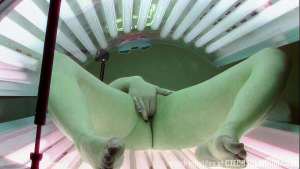 Czech Voyeur in Tanning bed