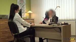 LOAN4K. Loan porn shows how modest Elis Dark becomes a whore