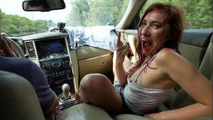 Agony of SQUIRTING in my Car and Peeing OUTDOORs in 8K