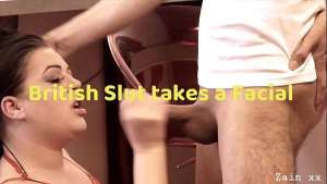 Catalia Valentine gets a Facial