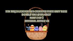 Dan And Dean Double Pussy Fuck Mia Trejsi In Easter Orgy!