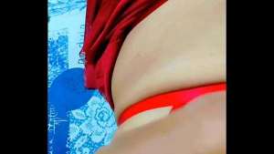 Red hot sissy dominate shemale