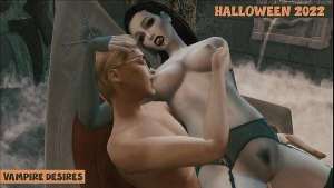 Sims 4. Halloween 2022. Part 1 – Vampire Desires (Horror and Sensual Version)