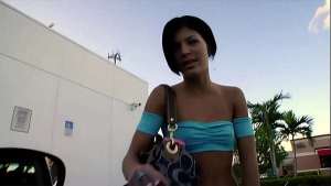 Teen gets pounded by big white cock in casting vid