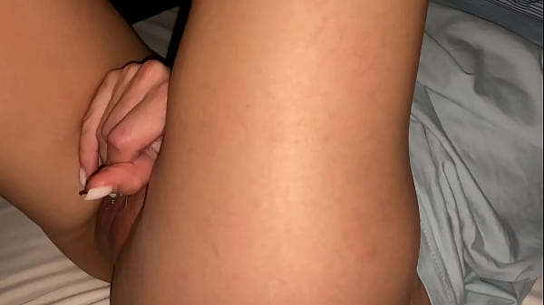 I was shooting a video for a guy, but it got on the Internet! Masturbation and a powerful orgasm of a girl in the first person