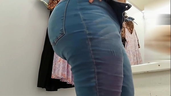 Try On Haul!!! Hot Huge Ass Latina Trying On A Dress