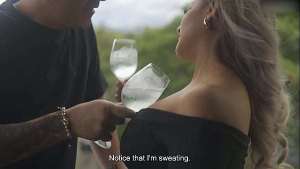 Blonde play with ice and have rough sex penetration by Big dick, Naty Delgado, JeanPaul