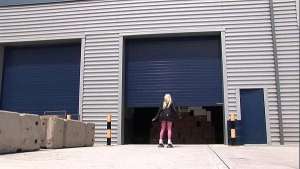 Roller Skates And Thigh High Fishnets Cindy Behr Rides His Cock