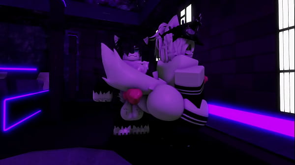 Hard sex with my furry girlfriend in Roblox :P