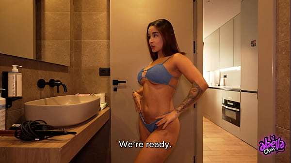 i convince my STEPSISTER to go to a nudist beach but first i fucked her HARD!