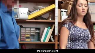 lily adams was believed to be concealing merchandise pervcop