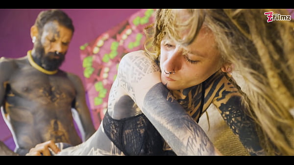 Tattoed couple HARD fucking and ANAL play – ANAL, sloppy blowjob, Rough (goth, punk, alt porn) ZF038