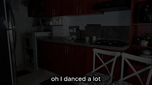 We come back from the party to have sex and our curious roommate joins us – DILAN CLAVIJO