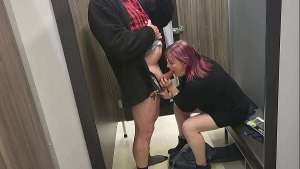 Kiwi Slutty MILF gets fucked in Department Store Changing rooms & pissed on in Public Toilets Trailer. Pt1