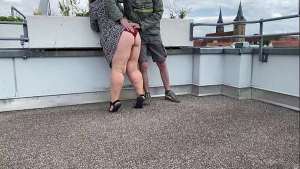 Holding On To A Mature MILF’s Ass While She Makes Me Cum