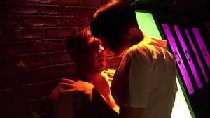 Getting a blowjob and pussy after the club in the ally