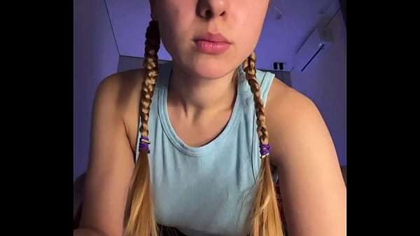 Squirting a lot with young girl