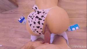 MILF PornStar DoggyStyle POV milk cow FETISH