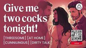 ASMR Audio Porn: MFM Threesome at the Cabin – Public Sex, Cunnilingus & Blowjob – Erotic Audio Story