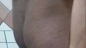 My cuckold neighbor and my slutty neighbor in the shower, seduce and invite a beautiful black boy to go to his house and fuck his slutty wife with no condoms