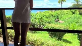 honeymoon luxury paradise hotel window fuck – projectfundiary