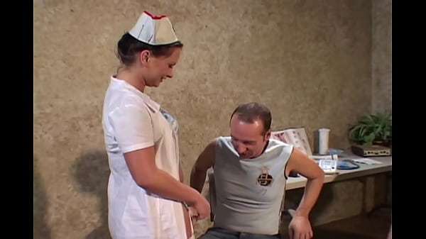 Big booty nurse gets fucked in the ass by big dick patient