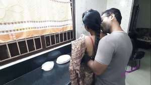 Indian Kitchen Sex – Bengali Wife Cheats on Her Husband when he is Not Present at Home