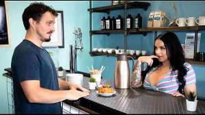 Pawg Coffee Shop Owner Payton Preslee Fucks Her New Coworker Before Giving Him A Job – Full Movie On FreeTaboo.Net