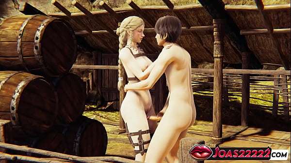 Sexy Viking Girl In Village 3D Hentai – Standing Fuck, POV Missionary Hardcore & Hairy Pussy Creampie