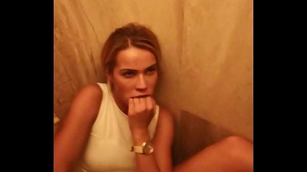 NASTY COUPLE GET CAUGHT FUCKING IN THE PUBLIC TOILET