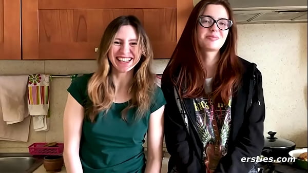 Cute Ukrainian Couple Felicia & Lina Grind So Fine