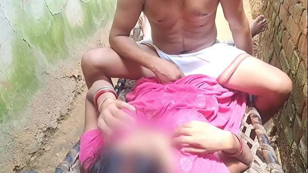 Indian village married sexy maid