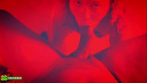 Lucky Gurl Kween Bunny B – Red Light Special POV Blowjob and Throat Fucking A BBC