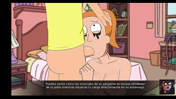 Con condon no cuenta, LE AYUDO A SUMMER A PRACTICAR SUS MAMADAS Y ME CORRO EN SU BOCA – Rick y Morty Game/Clip