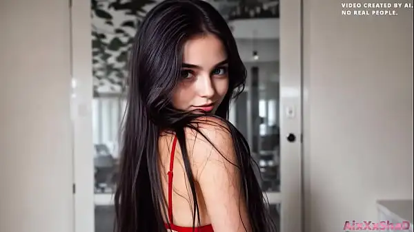 I fuck a hottie after the first date and cum on her cute face. (AI Generated)