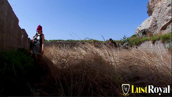 Loli Punk taking two big cocks in threesome DP