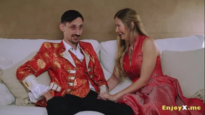 Insatiable towheaded with smoothly-shaven cooch and stockings vigorously BJ’s sausage for the hottest XXX!