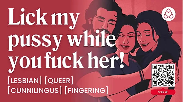 ASMR Audio Porn: First Time Bisexual FFM Threesome with Friends, Pussy Licking & Blowjob – Erotic Audio Story