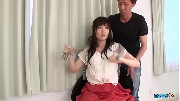 Auditions goes south and the girl gets to have fun with two guys