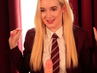 British Schoolgirl Upskirt J.O.I