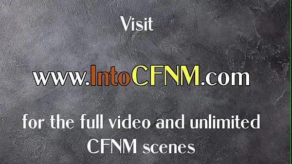 CFNM babe femdoms suck and jerk dude in waiting room