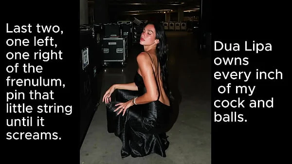 Dua Lipa Celebrity JOI / (with items)