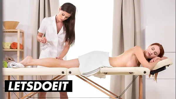 Little Caprice And Charlie Red Czech Hot Lesbian Masseuse Leads Her Client To Orgasm – A GIRL KNOWS