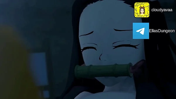 Nezuko X Zenitsu Hentai anime porn