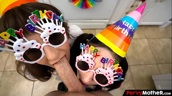 PervyMother – Mom Recruits her Stepsister to Celebrate the Boy’s Birthday, Melody Mynx, Tifa Quinn, Conor Coxxx