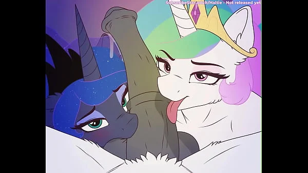 Princess Celestia and Princess Luna [Haltie] | MLP porn