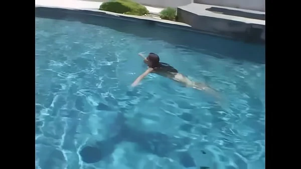 Ryder Skye is a white petite brunette sucking a huge black cock (HD scene)