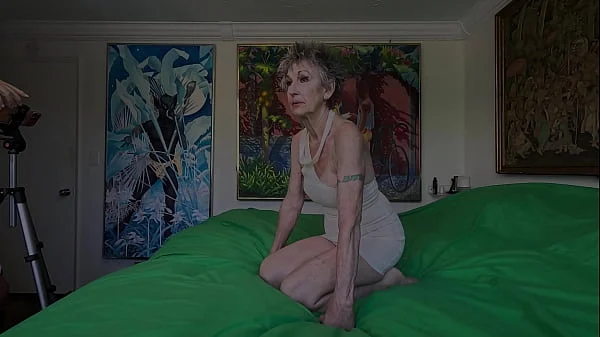 We put up the cameras, pulled out the greenscreen, and we’re fucking in a meadow with butterflies.