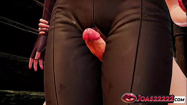 Big Tits Zelda Rule34 Animation – Thighjob Big Dick Teasing in Leather Leggings, POV Missionary Fuck with Tits Massage, Tied Lifting Hard Fuck Ending with Creampie
