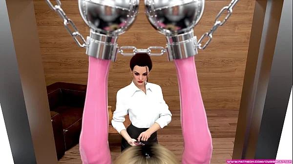 Bondage by Sister – 3D BDSM Metal Bondage Animation